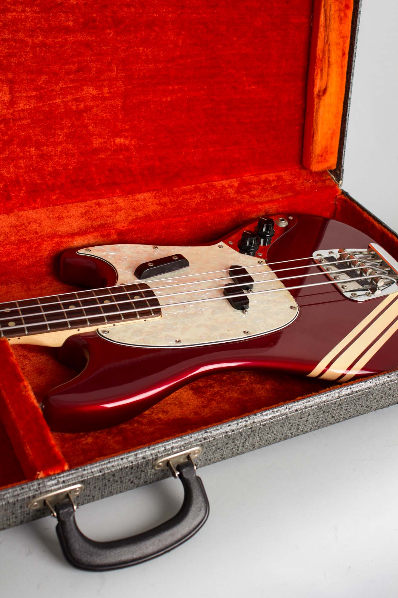 Fender Competition Mustang Solid Body Electric Bass Guitar (1971)