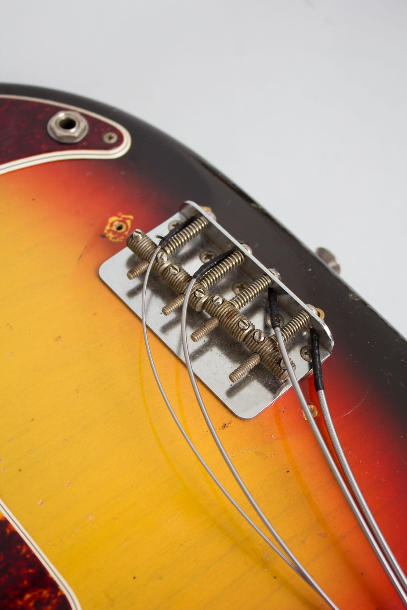 Fender Precision Bass Solid Body Electric Bass Guitar (1966)