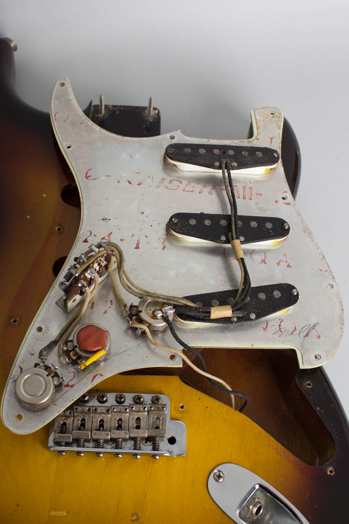 Fender Stratocaster Solid Body Electric Guitar (1961)
