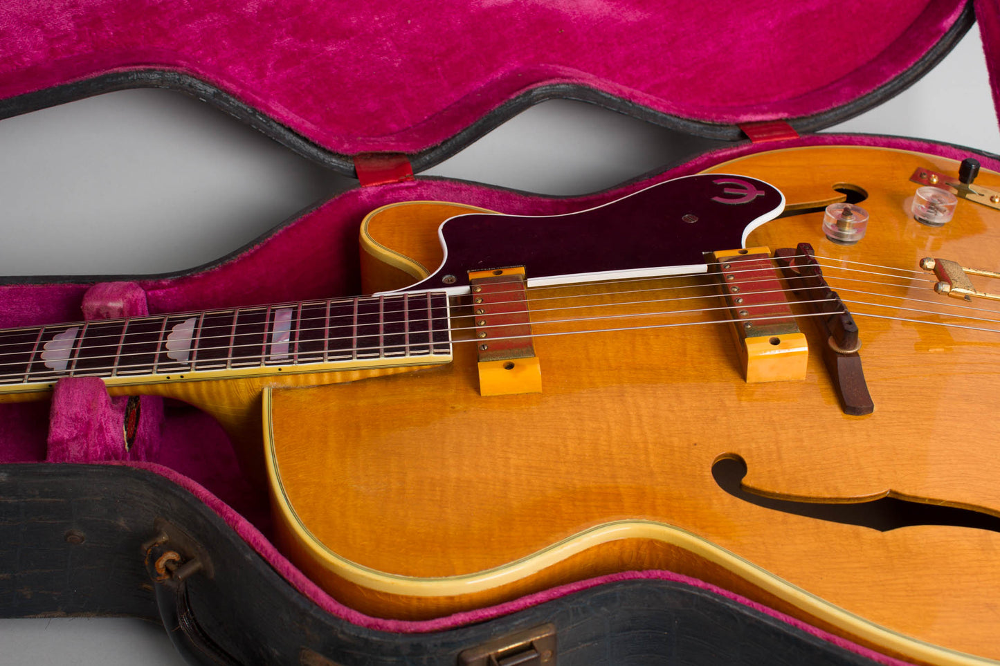 Epiphone Zephyr Deluxe Cutaway Arch Top Hollow Body Electric Guitar (1954)