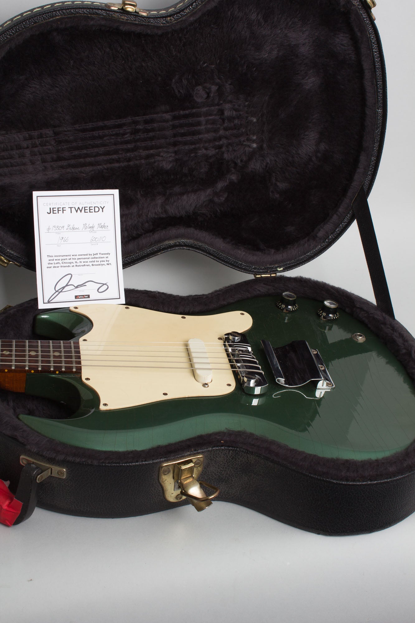 Gibson Melody Maker Owned by Jeff Tweedy of Wilco Solid Body Electric Guitar (1966)