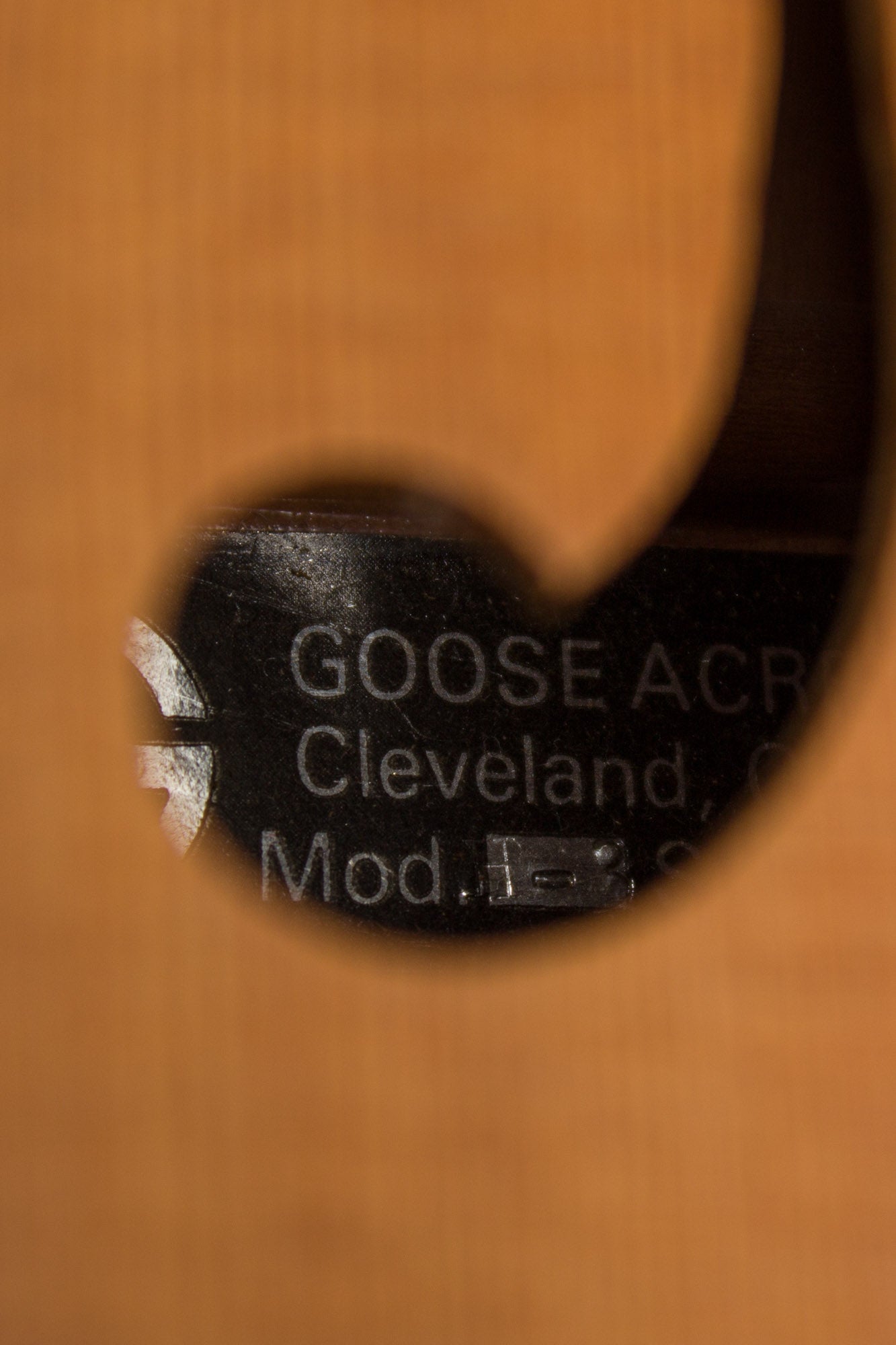 Goose Acres Model H-3 4-String LEFT HANDED Appalachian Dulcimer (1990s)