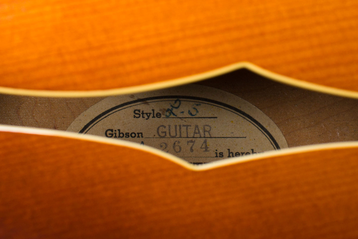 Gibson L-5 Arch Top Acoustic Guitar (1949)
