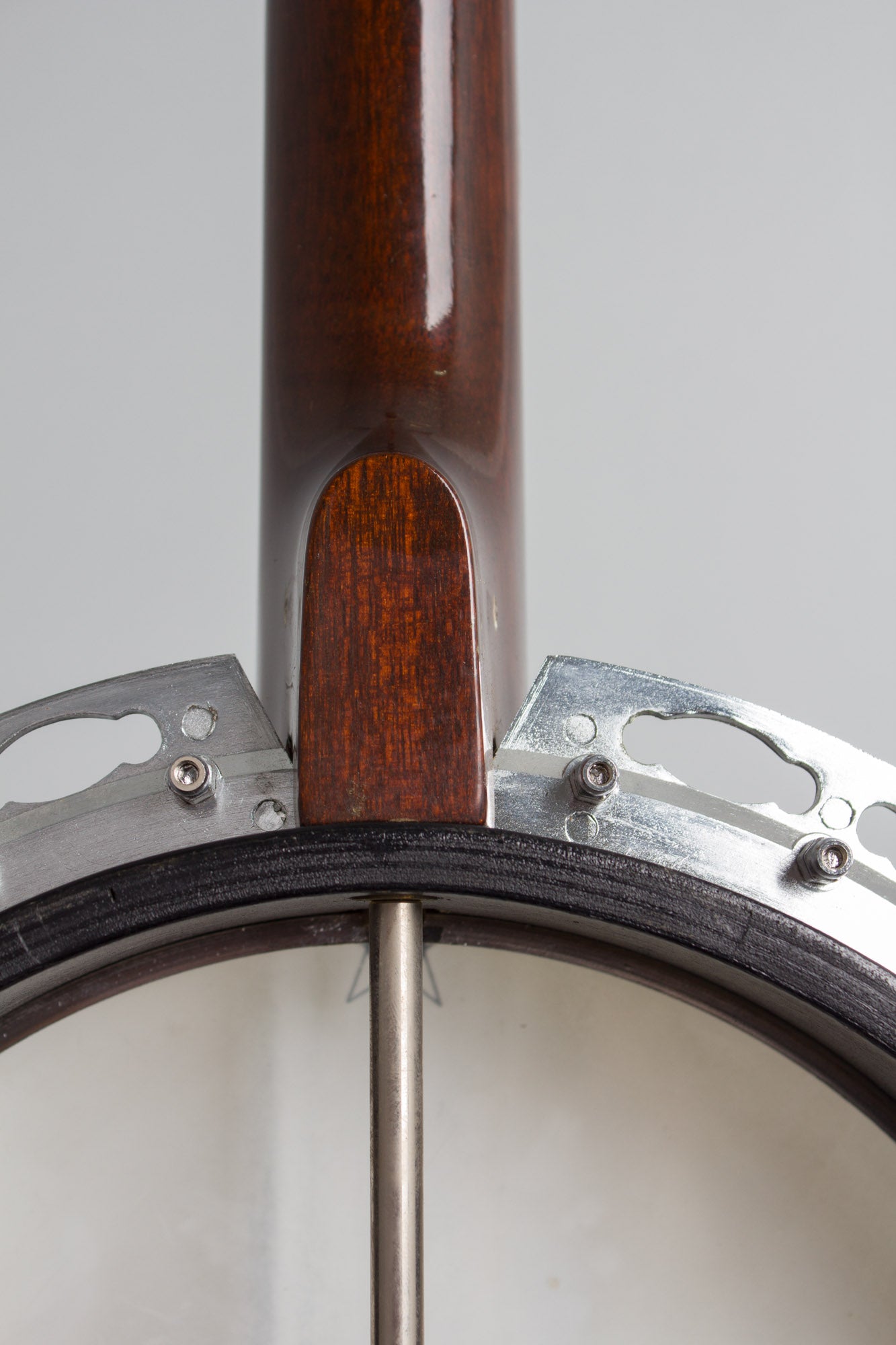Monteleone Mastertone-style Neck on Alvarez Pot 5 String Resonator Banjo (1970/1973)