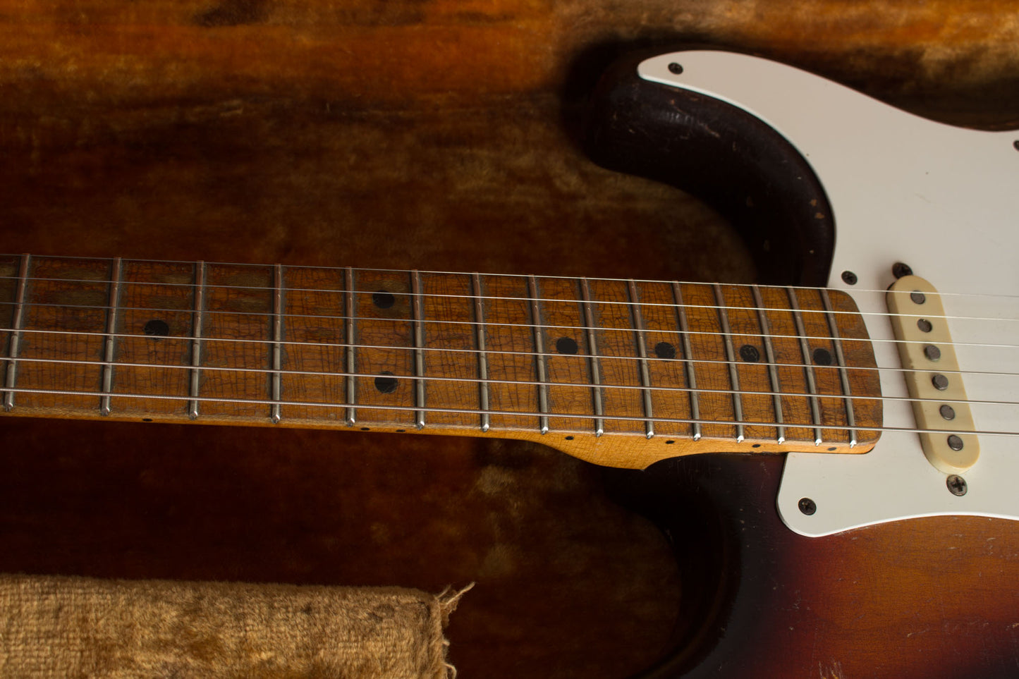 Fender Stratocaster Non Tremolo Solid Body Electric Guitar (1958)