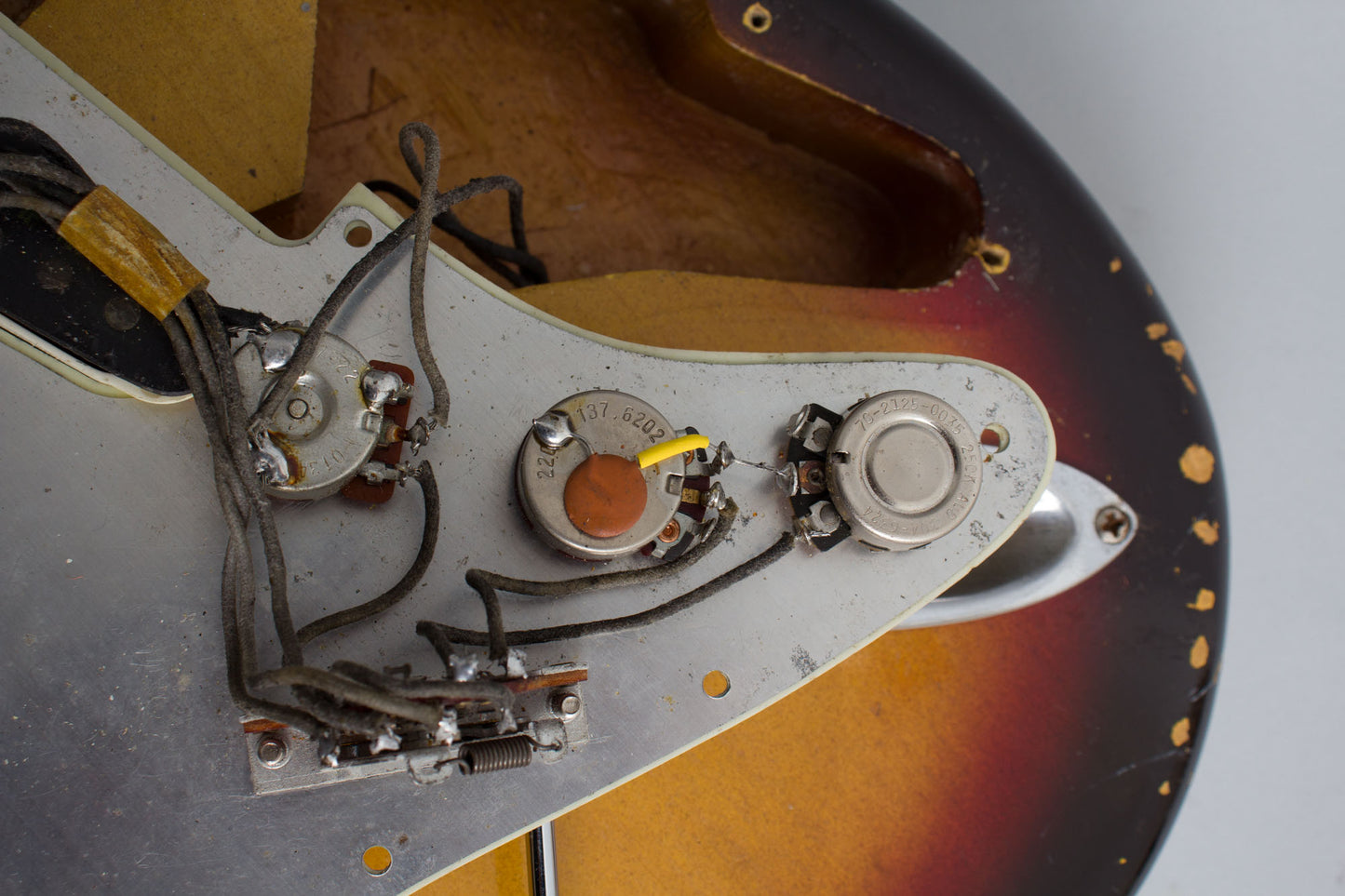 Fender Stratocaster Solid Body Electric Guitar (1963)