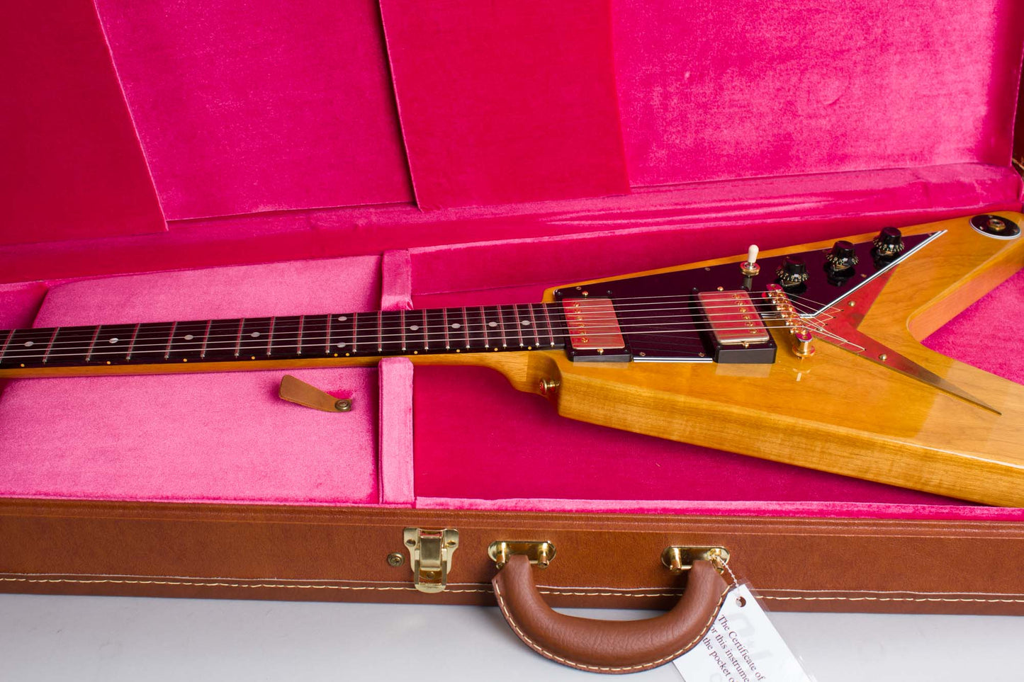 Gibson Flying V Custom 1958 Solid Body Electric Guitar (2022)