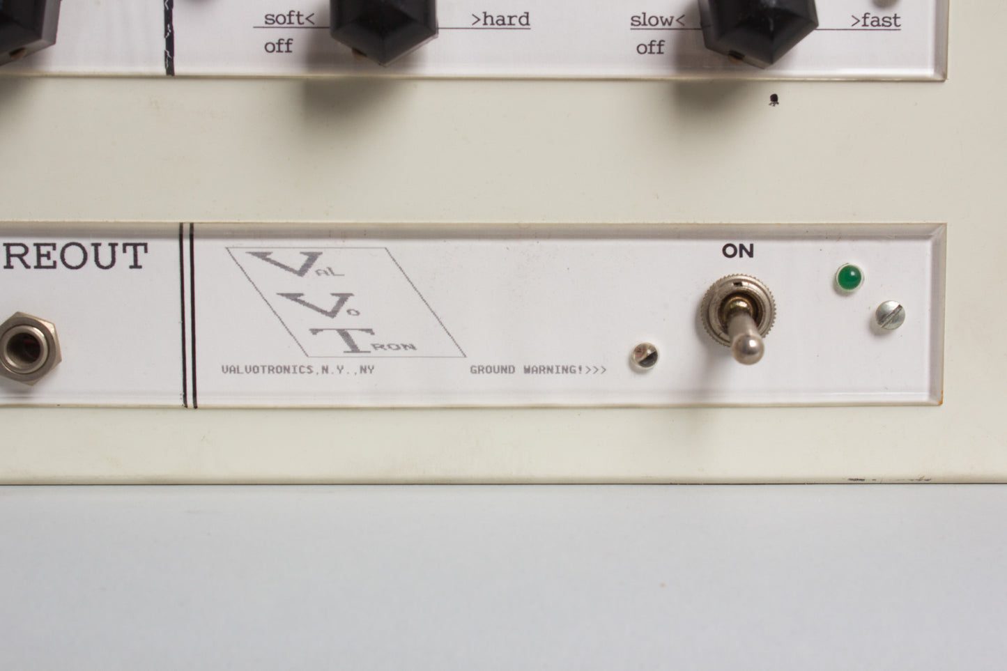 Valvotronics Custom Rackmount Made for and Used by Tom Verlaine Tube Amplifier (1990s)