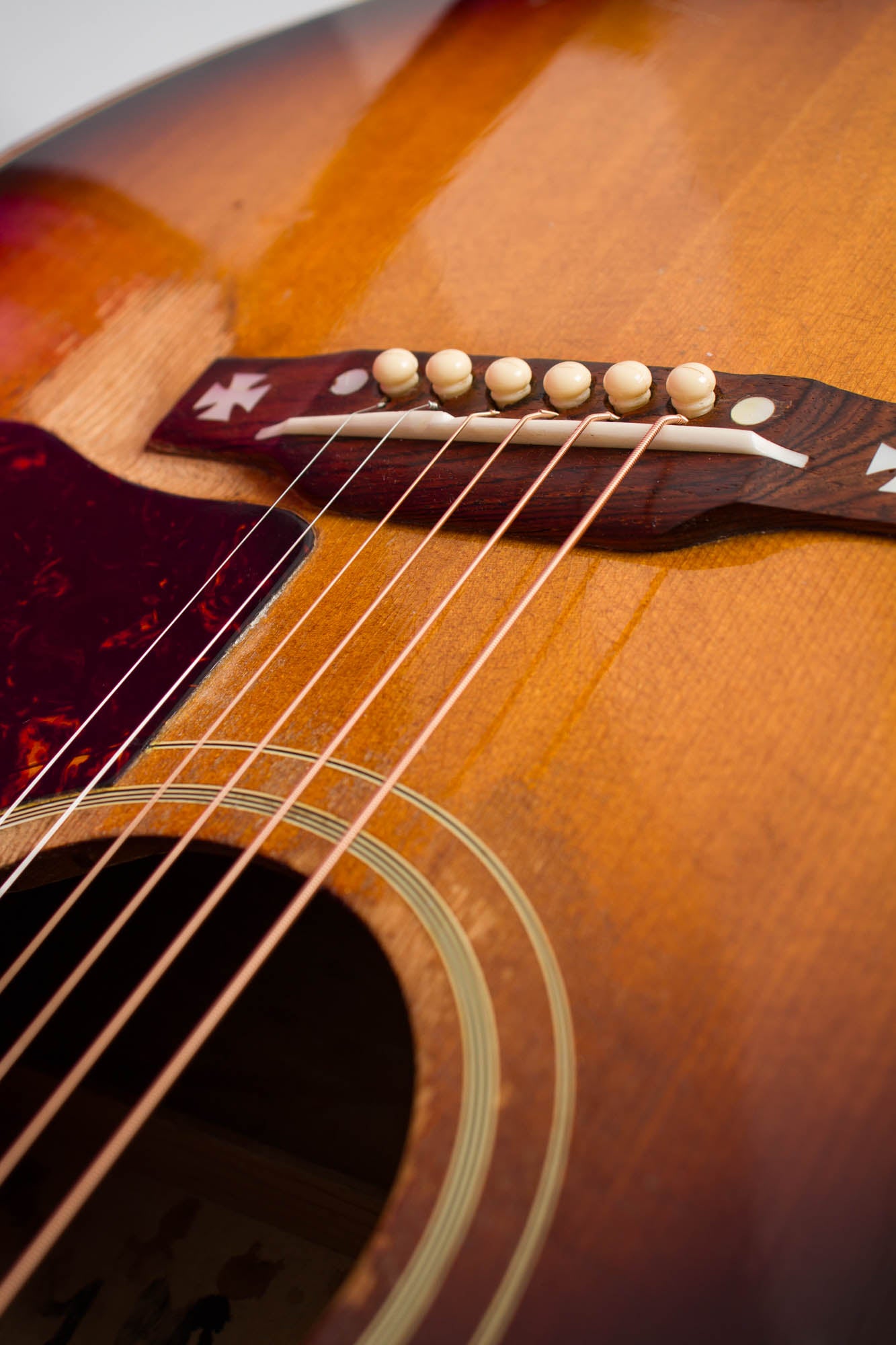 Gibson J-185 Flat Top Acoustic Guitar (1956)