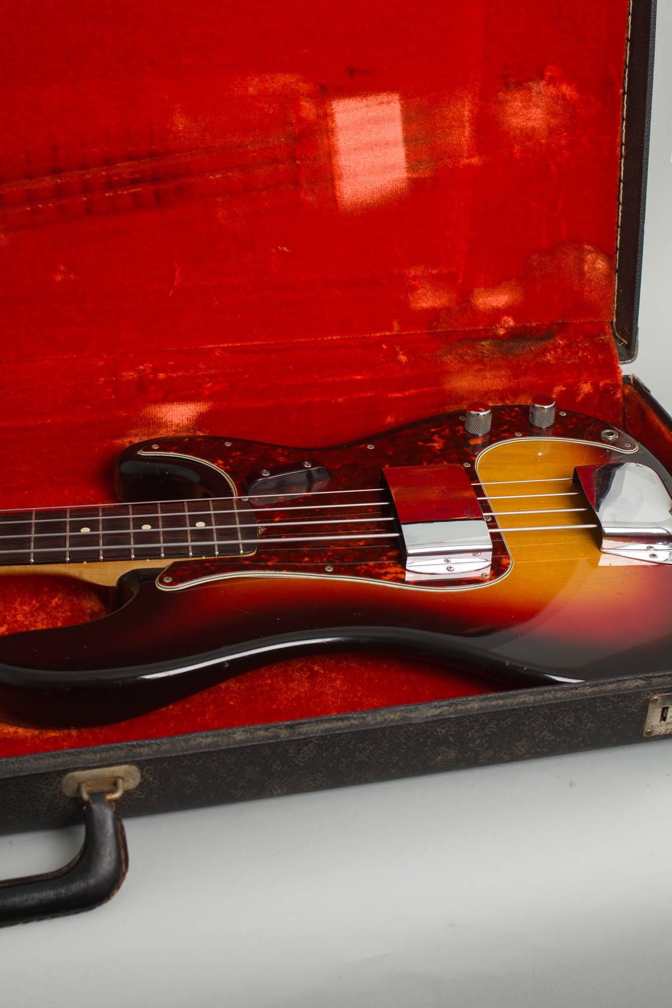 Fender Precision Bass Solid Body Electric Bass Guitar (1963)