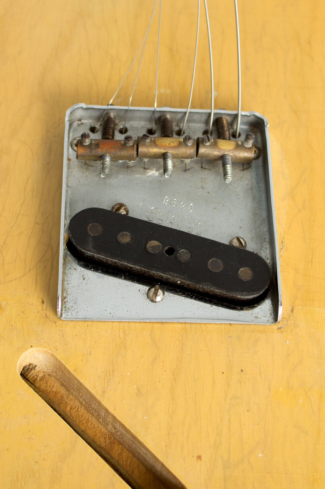 Fender Telecaster Solid Body Electric Guitar (1952)