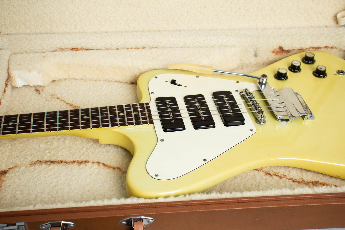 Gibson Firebird III Owned and Used by Elliott Sharp Solid Body Electric Guitar (1967)
