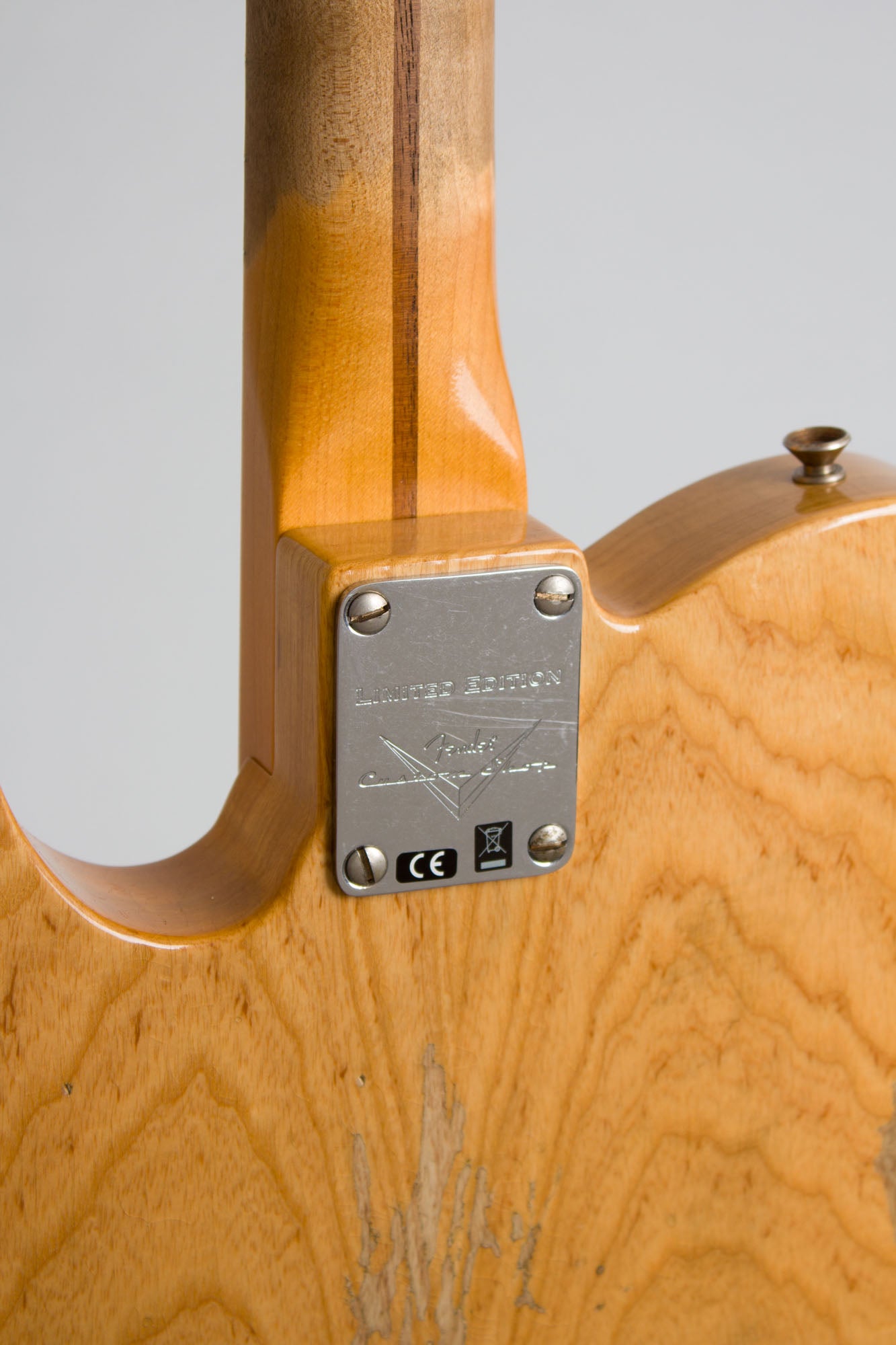 Fender Telecaster Thinline Ltd. NAMM Blackguard Solid Body Electric Guitar (2018)