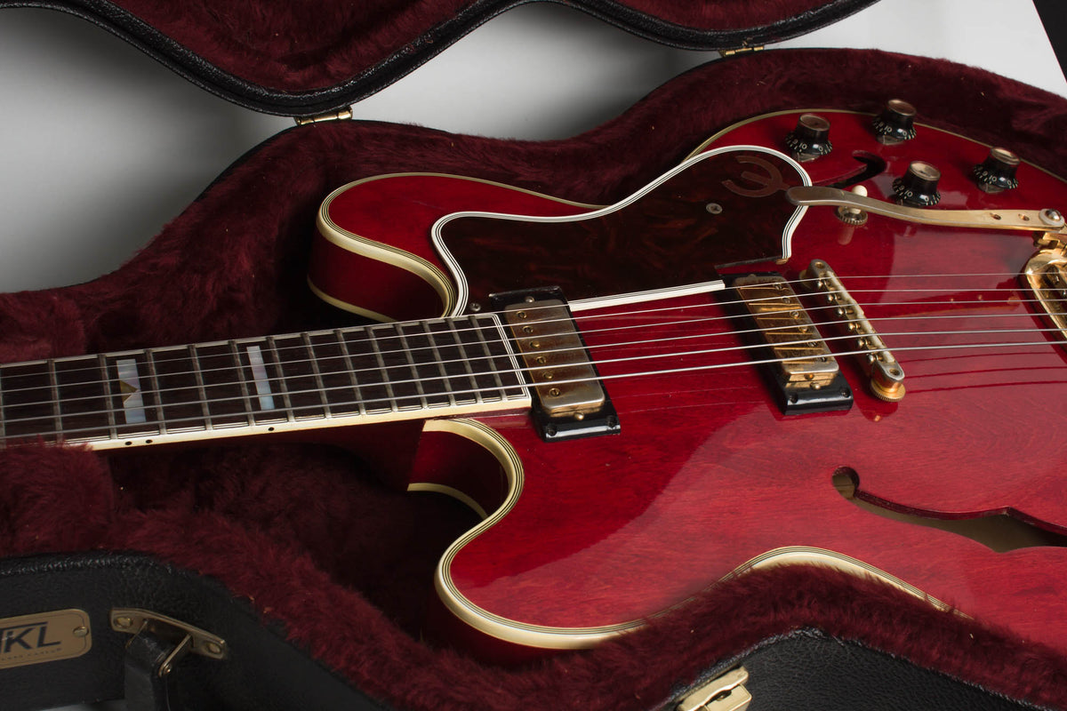 Epiphone Sheraton E212TV Arch Top Semi-Hollow Body Electric Guitar (1964)