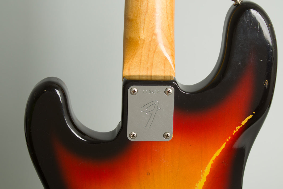 Fender Precision Bass Solid Body Electric Bass Guitar (1965)