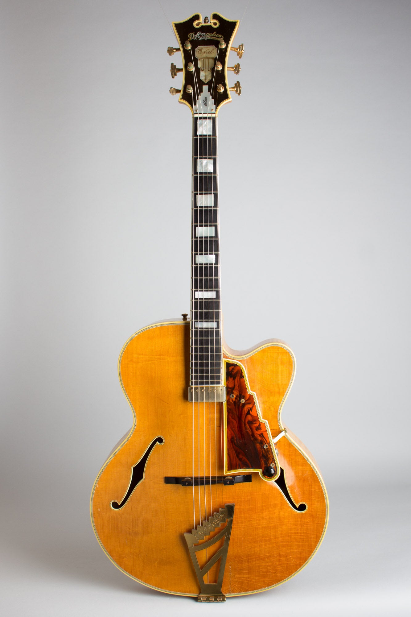 D'Angelico Excel Cutaway Arch Top Acoustic Guitar (1958)