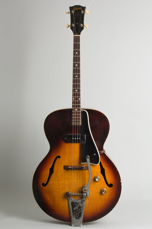 Gibson ETG-150 with Bigsby Arch Top Hollow Body Electric Tenor Guitar (1962)