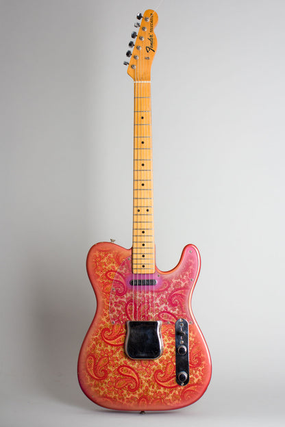 Fender Telecaster Paisley Solid Body Electric Guitar (1968)