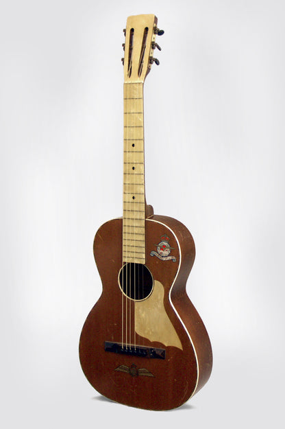 Harmony Flat Top Acoustic Guitar (1930's)