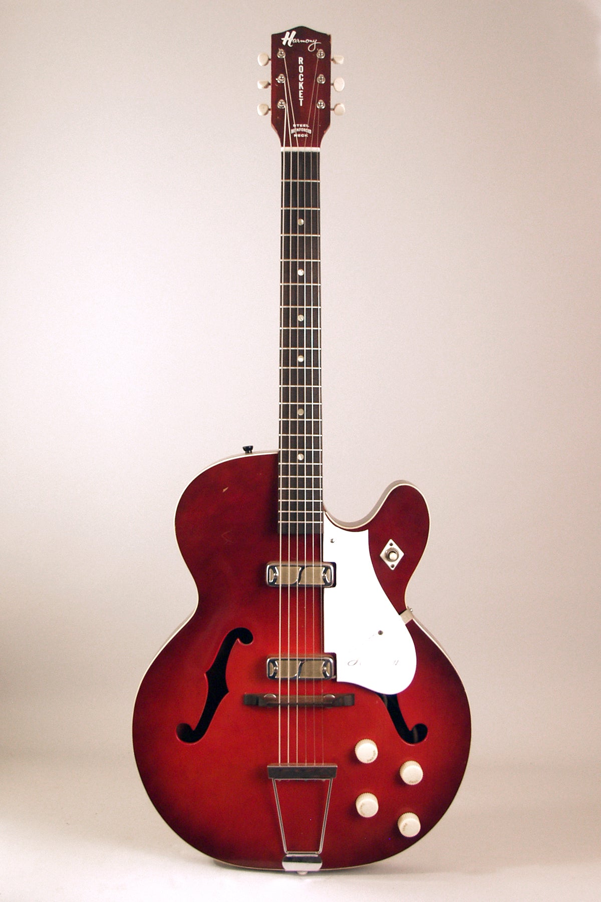 Harmony H-54 Rocket Thinline Hollow Body Electric Guitar (1966)