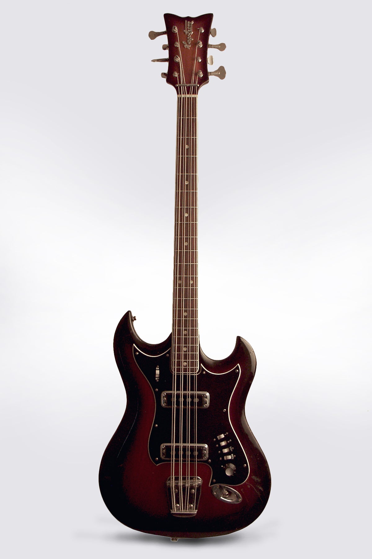 Hagstrom 8-String Bass H-8 Solid Body Electric Bass Guitar (1968)
