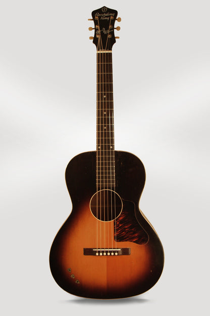 Gibson Recording King Carson Robison Model K Flat Top Acoustic Guitar (1939)