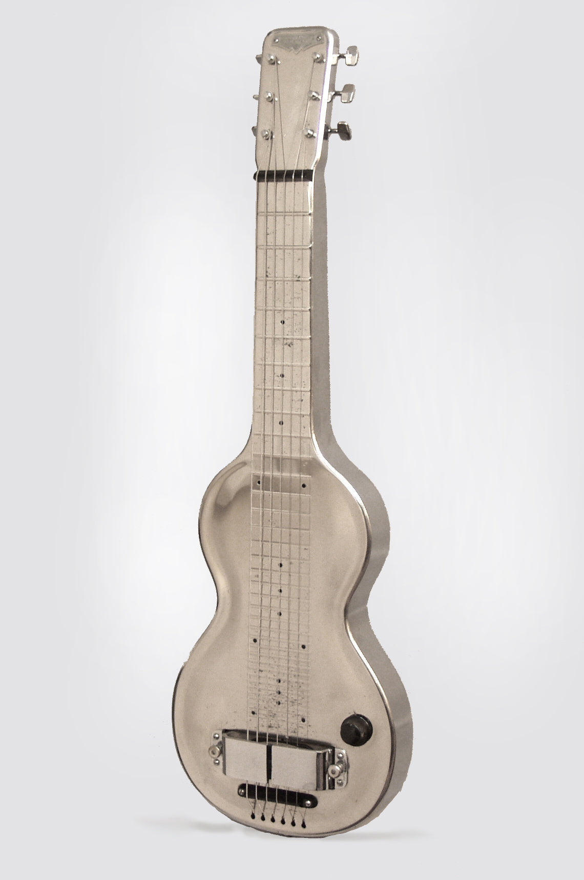 Rickenbacker Silver Hawaiian Lap Steel Electric Guitar (1937)