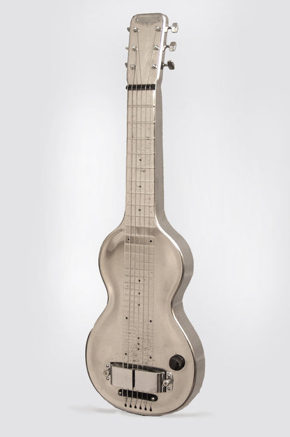 Rickenbacker Silver Hawaiian Lap Steel Electric Guitar (1937)