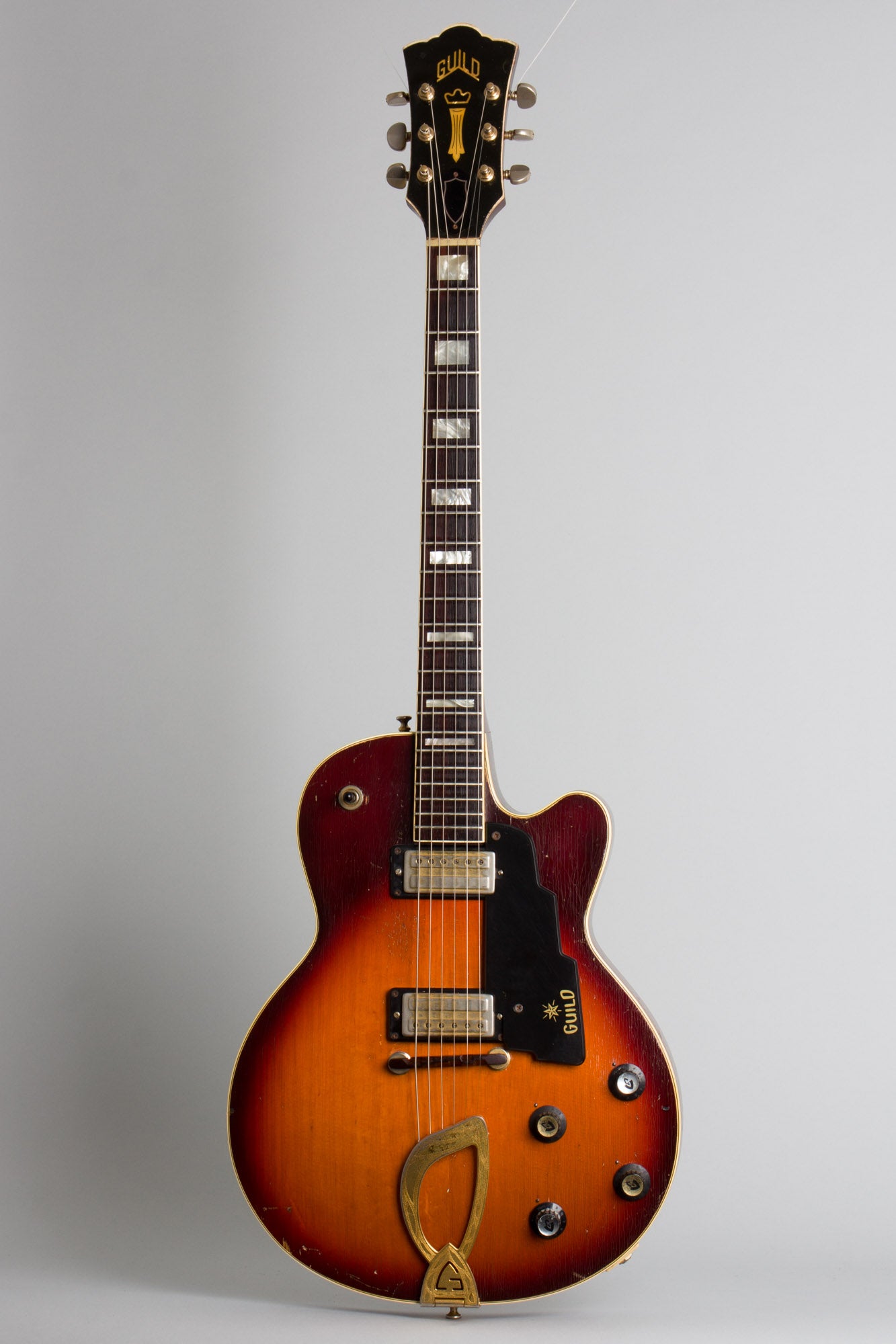 Guild M-75 BluesBird Thinline Hollow Body Electric Guitar (1967)