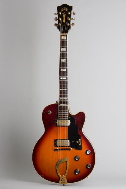 Guild M-75 BluesBird Thinline Hollow Body Electric Guitar (1967)