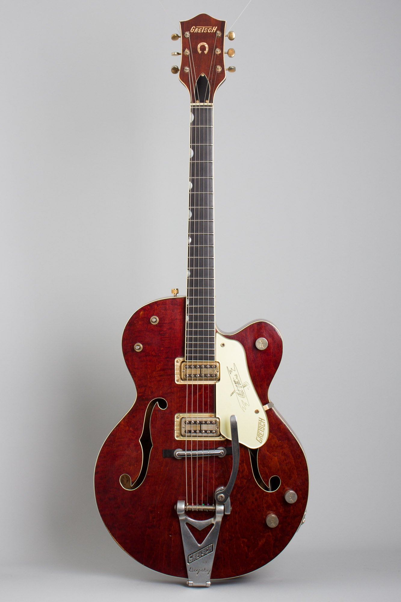Gretsch Chet Atkins Hollow Body Model 6120 Arch Top Hollow Body Electric Guitar (1960)