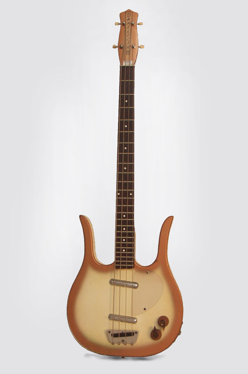 Danelectro Longhorn Model 4423 Electric Bass Guitar (1965)