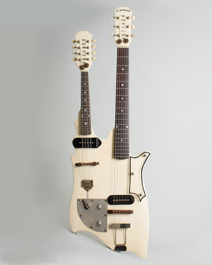 King Whitley Handmade Doubleneck Mandolin Solid Body Electric Guitar (1950s)
