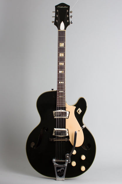 Harmony Silvertone Model 1446L Thinline Hollow Body Electric Guitar (1963)
