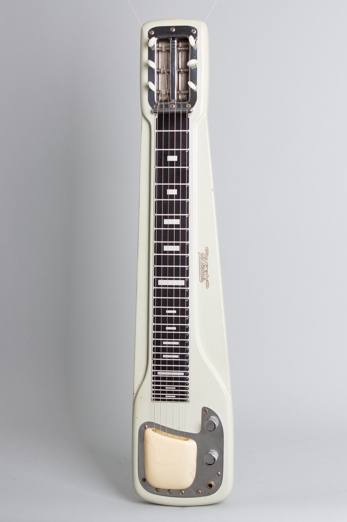 Fender White High Steel Electric Guitar (1956)