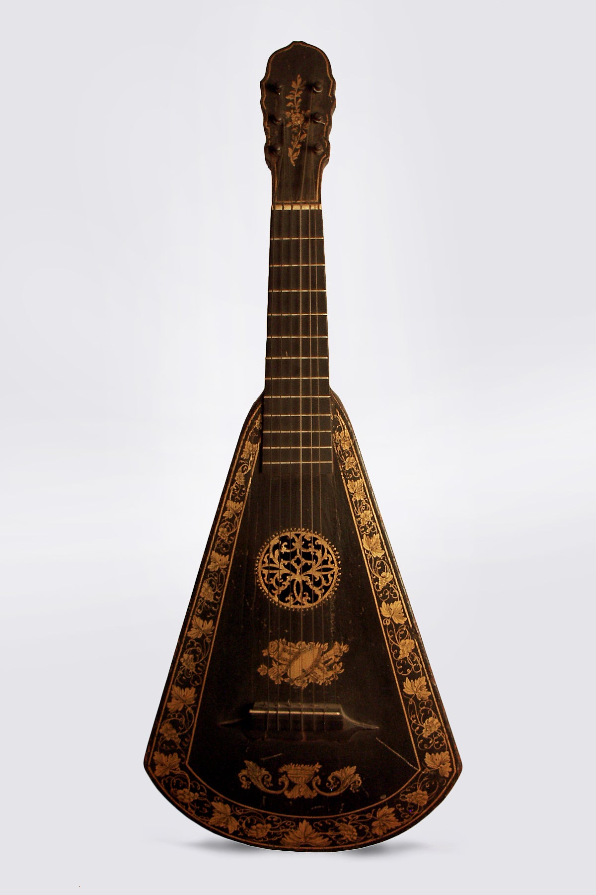 A. Barry Harp Guitar (1805)