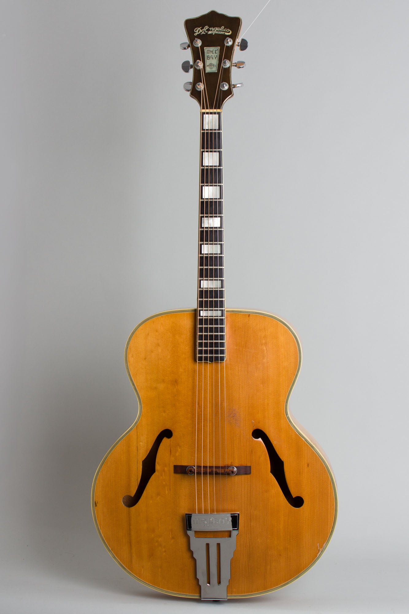D'Angelico Mel Bay Model Arch Top Acoustic Guitar (1950)