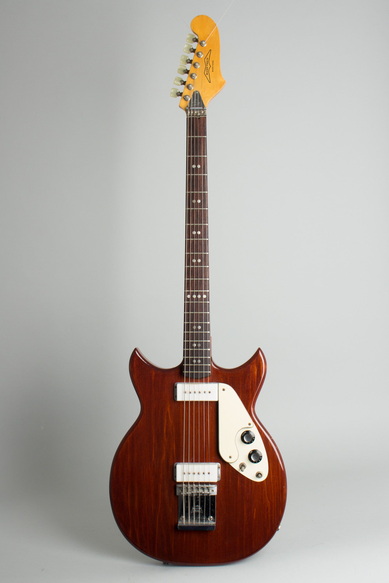 Micro-Frets Baritone/6 String Bass, Formerly owned by Walter Becker of Steely Dan Semi-Hollow Body Electric Guitar (1972)