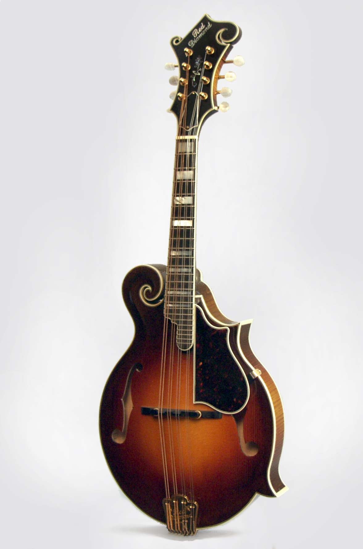 Donald MacRostie Red Diamond F-5 Style Carved Top Mandolin