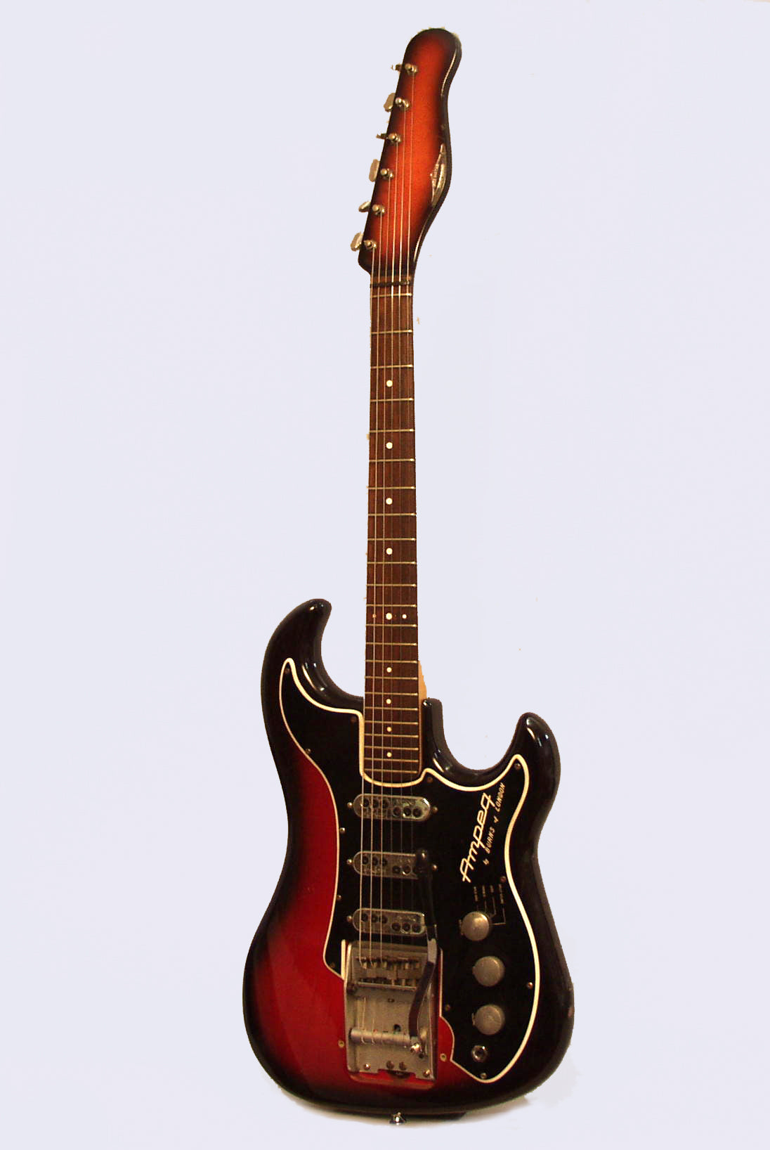 Burns Ampeg Jazz Split Sound Solid Body Electric Guitar (1964)