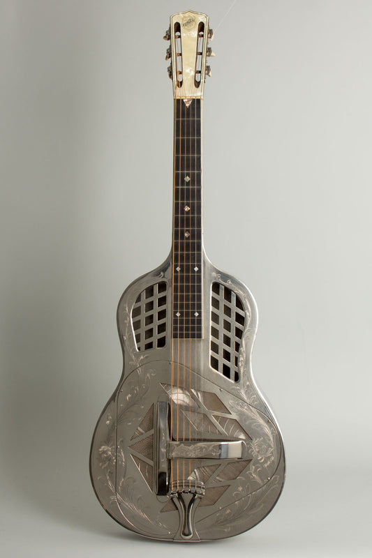 National Style 4 Tricone Squareneck Resophonic Guitar (1932)