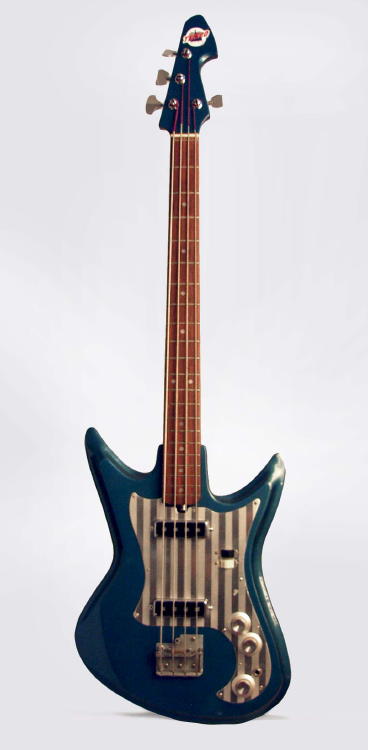 Teisco KB-2 Solid Body Electric Bass Guitar (1967)