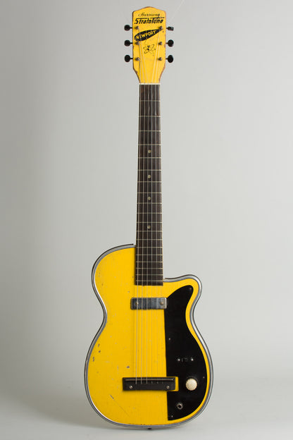 Harmony Stratotone Newport Model H-42/1 Solid Body Electric Guitar (1955)