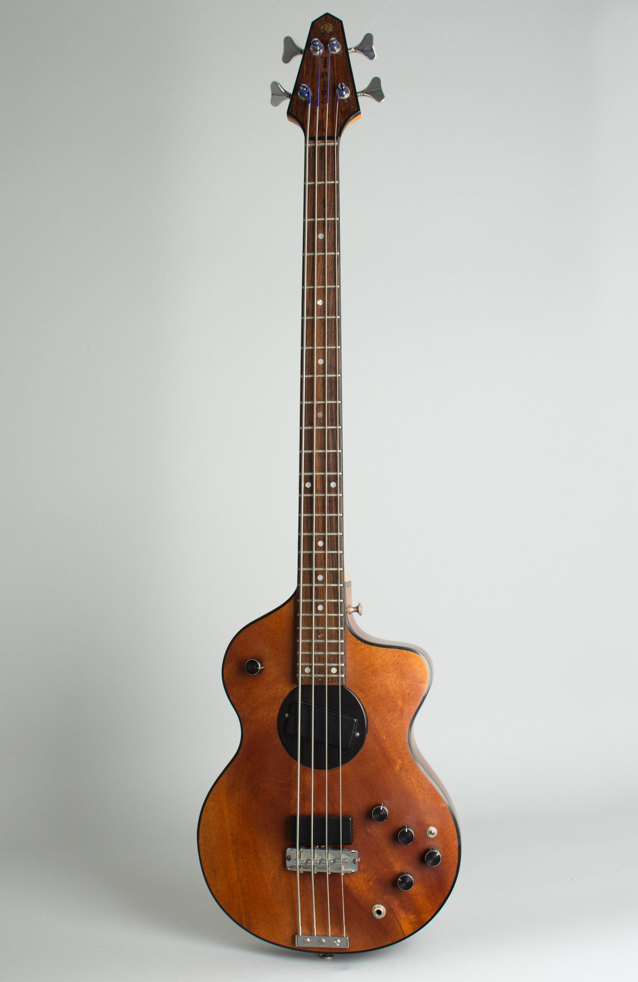 Rick Turner Model 1 Solid Body Electric Bass Guitar (1980)