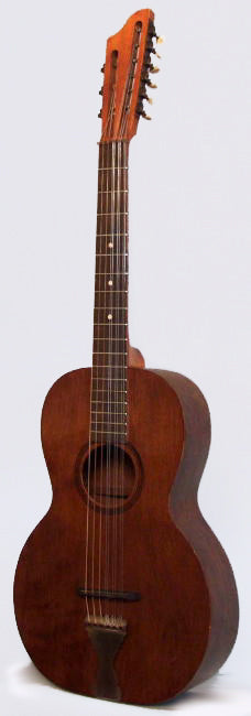Lyon & Healy #1201 9 String Acoustic Flat Top Guitar (1921)