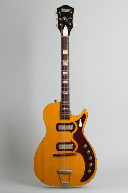 Harmony Stratotone Jupiter Semi-Hollow Body Electric Guitar (1961)