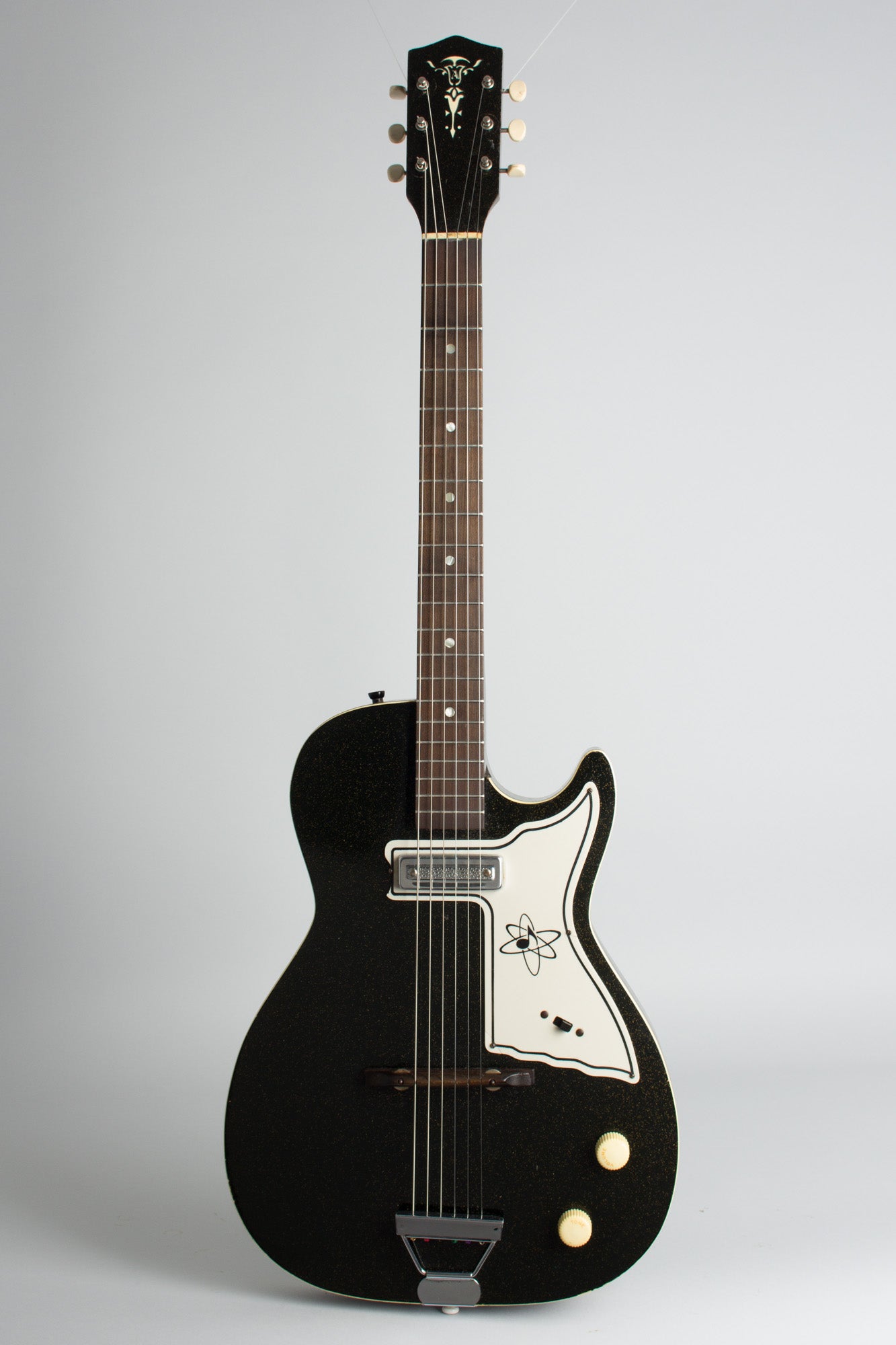 Harmony Alden H-45 Stratotone Mars Semi-Hollow Body Electric Guitar (1962)