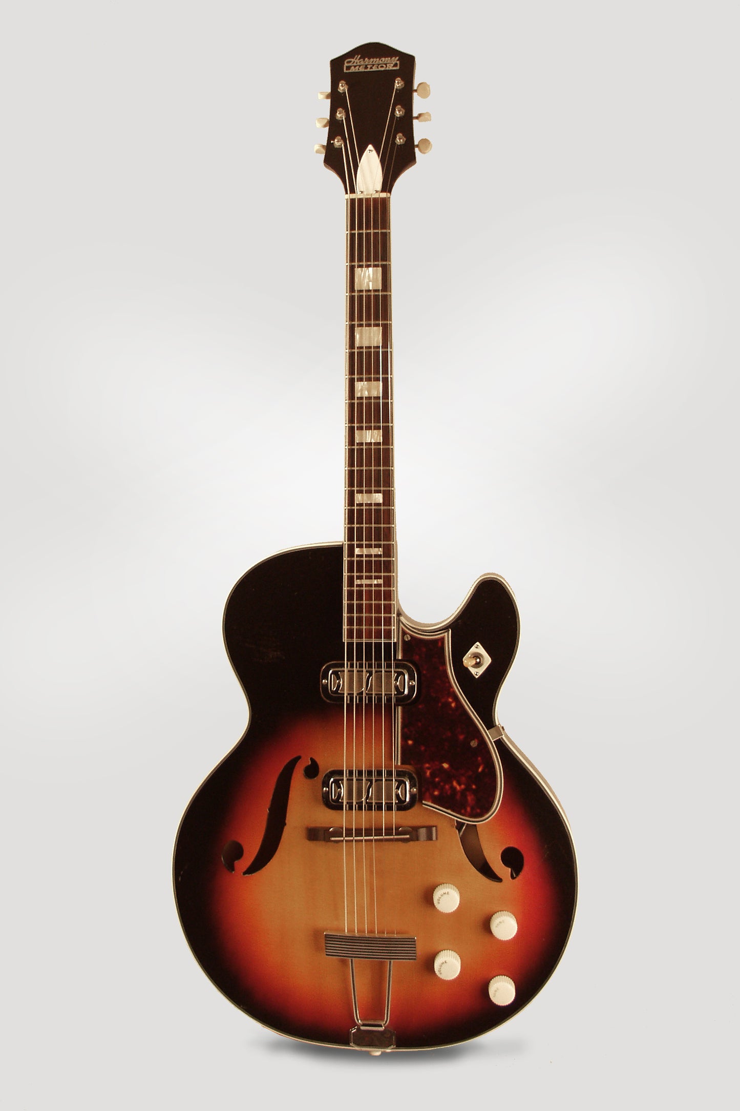 Harmony Meteor H-70 Arch Top Hollow Body Electric Guitar (1959)