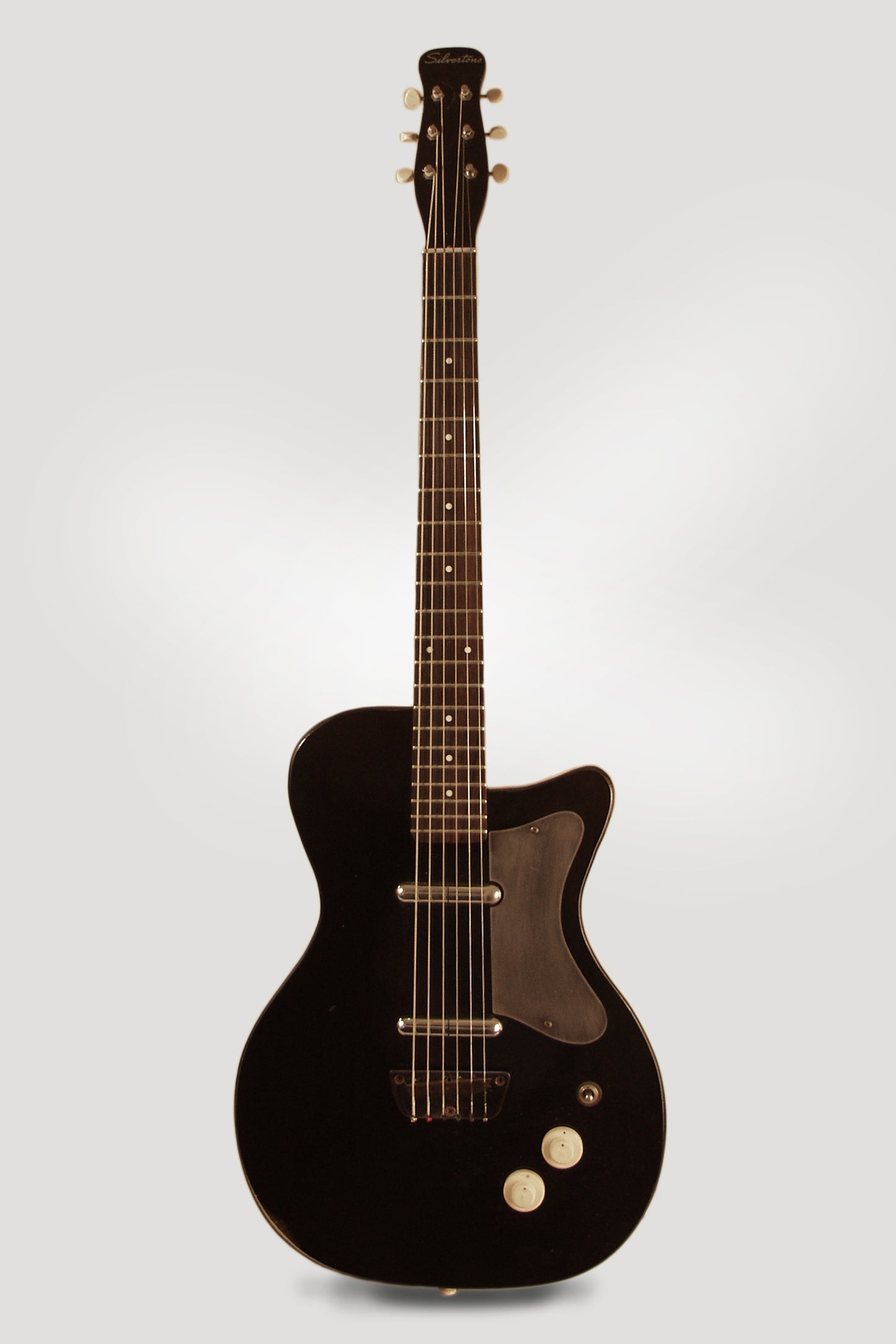 Danelectro Silvertone Model 1303L Semi-Hollow Body Electric Guitar (1957)