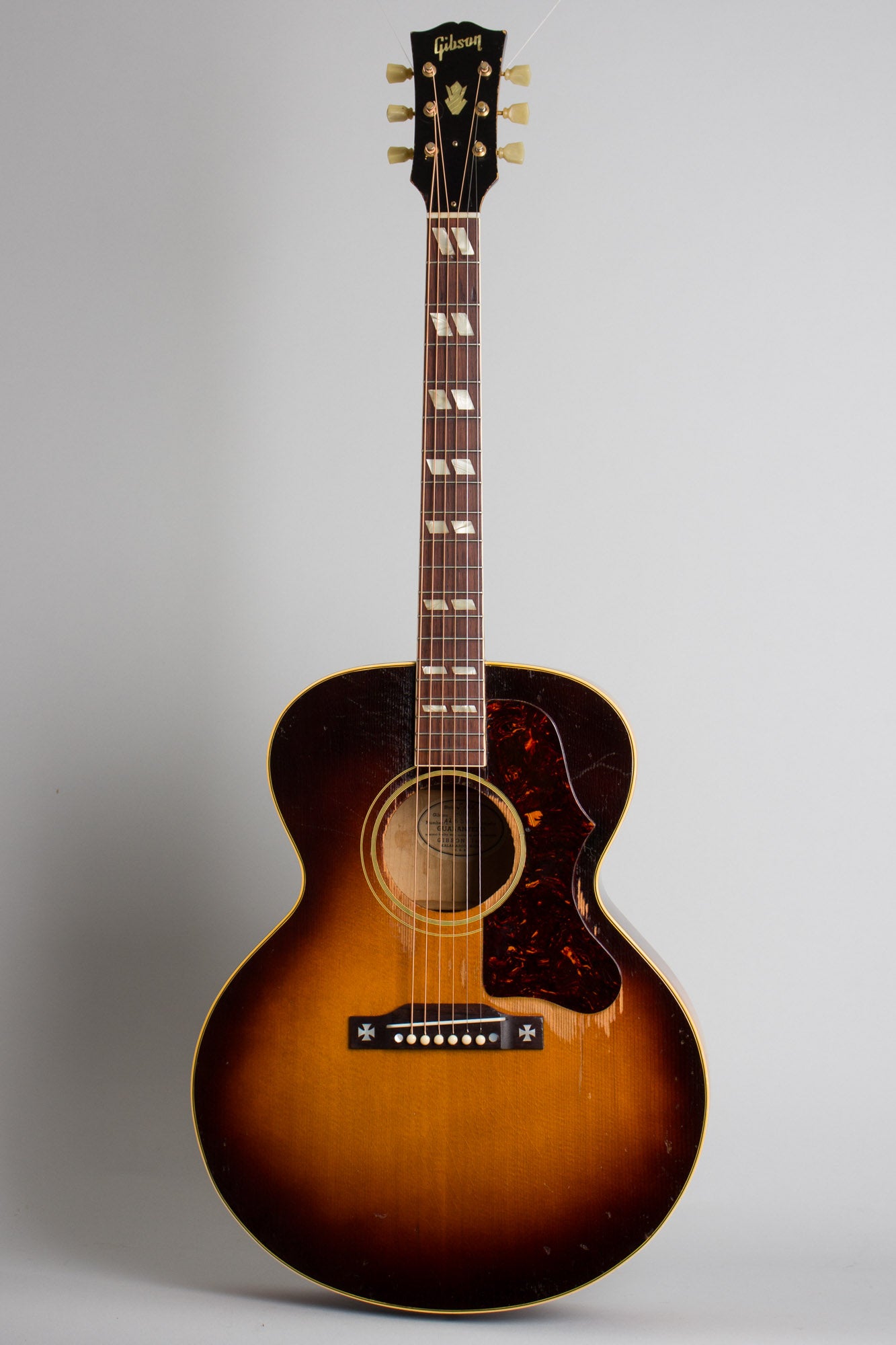 Gibson J-185 Flat Top Acoustic Guitar (1954)